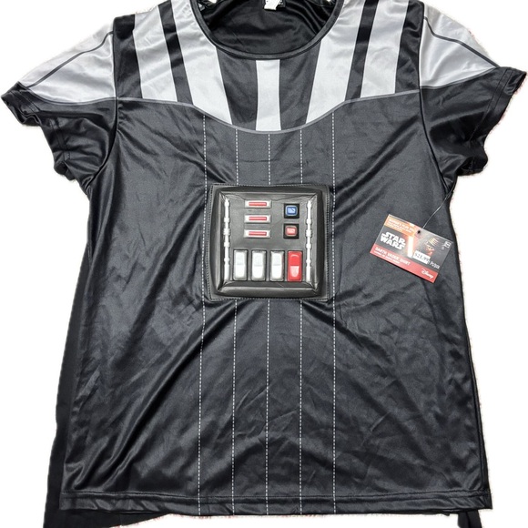 Star Wars Black and Silver Costume Tee - Picture 1 of 8